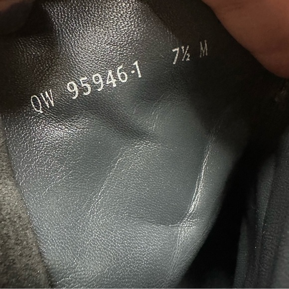 STUART WEITZMAN JITTERBUG MOTO BLACK SUEDE BIKER MOTORCYCLE BOOT 7.5 - Picture 9 of 13